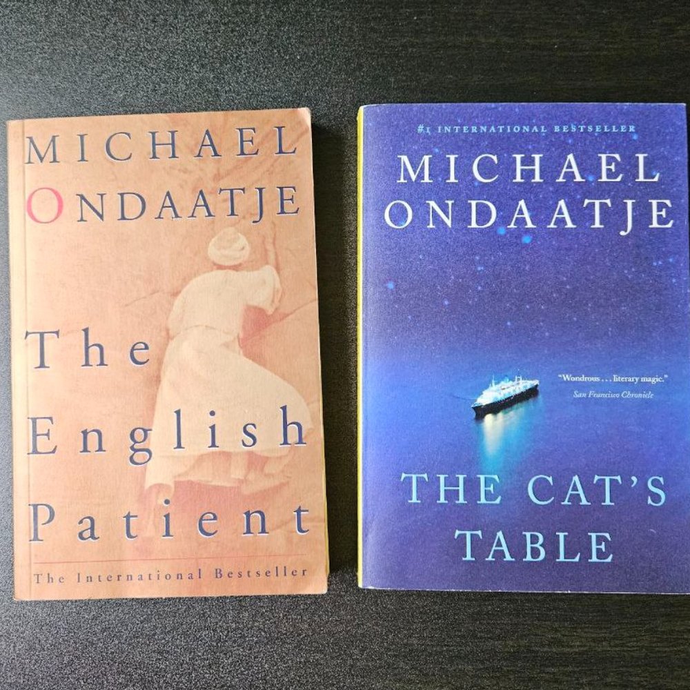 4/$20 Bundle: The‎ English Patient & The Cat's Table by Michael Ondaatje